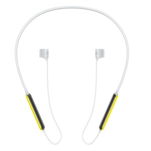 BASEUS Fluorescent Ring Sports Silicone Lanyard Sleeve for Apple AirPods with Charging Case (2019) /AirPods with Wireless Charging Case (2019) / AirPods with Charging Case (2016) - Grey/Yellow