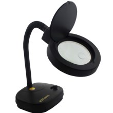 BEST BST-208L Adjustable Brightness 2.7W LED Lamp 2X/10X Magnifying Glass - AC 110V