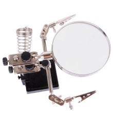 BEST BST-268Z 5X Electronic Maintenance Fixed Magnifying Glass with Clips