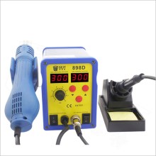BEST BST-898D Dual LED Display Screen Hot Air Heat Gun and Soldering Iron Station for Soldering - 220V