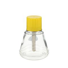 Cone Shape Alcohol Dispenser Glass Conical Pump Bottle 150ml for Mobile Phone Repair Cleaner