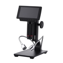 ANDONSTAR ADSM302 5 inch Screen 1080P HDMI Digital Microscope with LED and Base