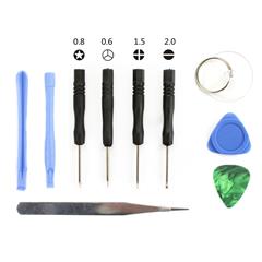 10-in-1 Screwdriver Crowbars Disassemble Repair Opening Tool Kit for iPhone 7 4.7 inch