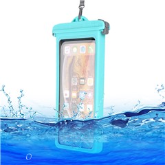 SEAFLASH ZP15 35M IPX8 Waterproof Phone Case Universal 6.9-inch Swimming Dry Bag Underwater Phone Protector - Green