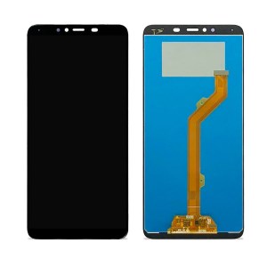  crazy horse texture leather card holder case Stand for Amazon Fire Phone - Black
