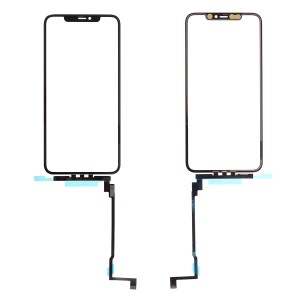 For Apple iPhone 11 Pro Max 6.5 inch Touch Digitizer Screen Glass with Long Flex Cable (without Logo)