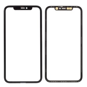 Screen Glass Lens + OCA Adhesive for Apple iPhone 11 6.1 inch (without Logo)