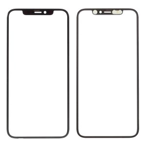 Screen Glass Lens + OCA Adhesive Replacement for Apple iPhone 11 Pro 5.8 inch (without Logo)