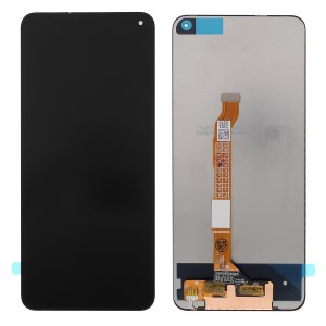 LCD Screen and Digitizer Assembly Replacement Part for vivo Z6 - Black
