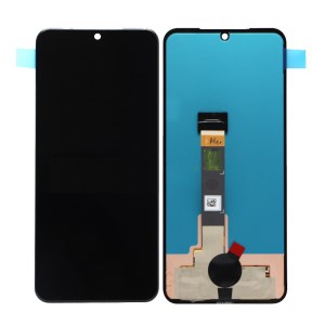  crazy horse texture leather card holder case Stand for Amazon Fire Phone - Black