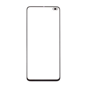 Screen Glass Lens + OCA Adhesive Replace Part for Xiaomi Redmi K30 4G M1912G7BE M1912G7BC - Black