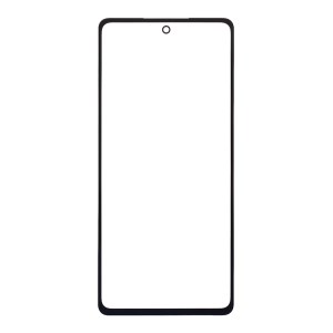 Front Screen Glass Lens with Frame with OCA Adhesive Sticker (without Logo) for Samsung Galaxy A52 4G A525/5G A526- Black