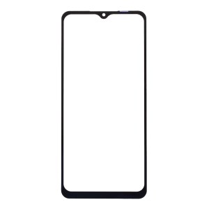 Front Screen Glass Lens with Frame with OCA Adhesive Sticker (without Logo) for Samsung Galaxy A12