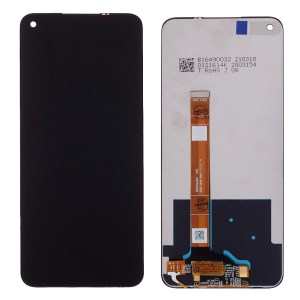 For OPPO A72 LCD Screen and Digitizer Assembly Spare Replacement Part  (without Logo) - Black