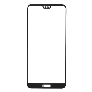 Front Screen Glass Lens Replacement Repair Part (with Fingerprint Bracket) for Huawei P20