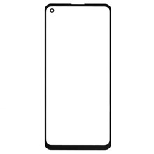 For Samsung Galaxy A21S A217 Screen Glass Lens + OCA Adhesive Replacement (without Logo)