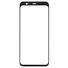 For Google Pixel 4 Front Screen Glass Lens Replacement Part (without logo)