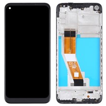  crazy horse texture leather card holder case Stand for Amazon Fire Phone - Black