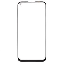 For Huawei P40 lite 4G Grade C Screen Glass Lens + OCA Adhesive Replacement (without Logo)