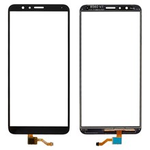 For Huawei Honor 7X Digitizer Touch Screen Glass Replacement Part (without Logo) - Black