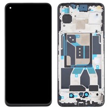  crazy horse texture leather card holder case Stand for Amazon Fire Phone - Black