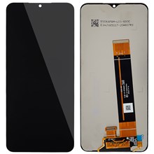  crazy horse texture leather card holder case Stand for Amazon Fire Phone - Black