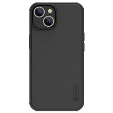 NILLKIN Super Frosted Shield Pro Shockproof Phone Case for iPhone 14 / iPhone 13, PC + TPU Matte Surface Anti-drop Back Cover - Black
