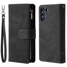  crazy horse texture leather card holder case Stand for Amazon Fire Phone - Black