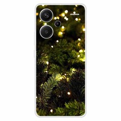 For Xiaomi Redmi Note 13 Pro+ 5G Case Soft TPU Phone Cover Merry Christmas - Tree/Light