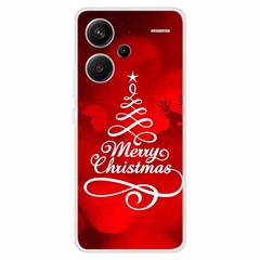 For Xiaomi Redmi Note 13 Pro+ 5G Case Soft TPU Phone Cover Merry Christmas - Merry Christmas