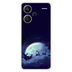 For Xiaomi Redmi Note 13 Pro+ 5G Case Soft TPU Phone Cover Merry Christmas - Late Night