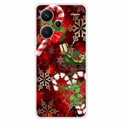 For Xiaomi Redmi Note 13 Pro+ 5G Case Soft TPU Phone Cover Merry Christmas - Candy