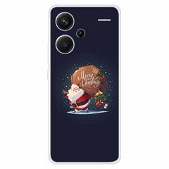 For Xiaomi Redmi Note 13 Pro+ 5G Case Soft TPU Phone Cover Merry Christmas - Gift