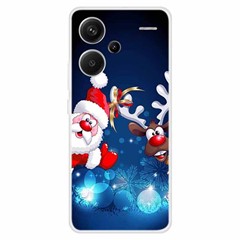 For Xiaomi Redmi Note 13 Pro+ 5G Case Soft TPU Phone Cover Merry Christmas - Christmas Deer