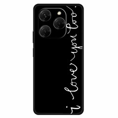For TECNO Spark 20 Pro Case Soft TPU Mobile Phone Cover Pattern Printed -  I Love You Too