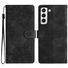  crazy horse texture leather card holder case Stand for Amazon Fire Phone - Black