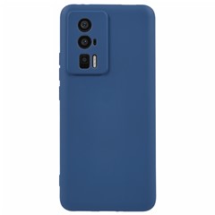 For Xiaomi Poco F5 Pro 5G / Redmi K60 5G / K60 Pro 5G TPU Case Arc Edge 2.0mm Soft Touch Phone Cover - Blue