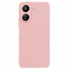 For Xiaomi Redmi 13C 4G / Poco C65 4G Case 2.0mm TPU Phone Cover Arc Edge - Pink