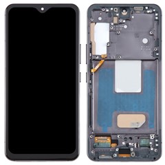 For Samsung Galaxy S22 5G S901 Grade C LCD Screen and Digitizer Assembly + Frame Part (TFT Technology) (Without Logo) - Black