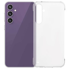 For Samsung Galaxy S23 FE Case Transparent Hard PC Frameless Phone Cover