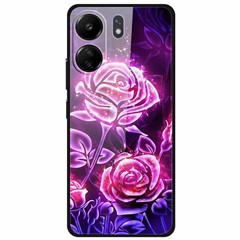 Glittering Purple Rose