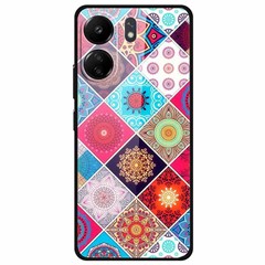 Colorful Flower Tile Pattern
