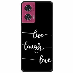 For Motorola Edge 50 Fusion 5G Case Soft TPU Mobile Phone Cover Pattern Printed -  Live Laugh Love