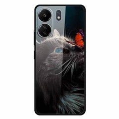Butterfly and Cat