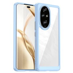 For Honor 200 Pro 5G Case TPU +Acrylic Protective Phone Cover - Blue