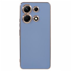 For Infinix Note 30 4G Case 6D Electroplating TPU Shockproof Protective Cover - Blue