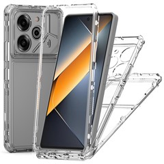 For TECNO Pova 6 Pro 5G L19 Case Acrylic+TPU Phone Cover HD Transparent
