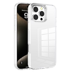 G Style For iPhone 15 Pro Max Transparent Case Shock-Absorption TPU+PC Phone Cover - Transparent