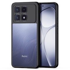 DUX DUCIS Aimo Series For Xiaomi Redmi K70 Ultra Case Matte TPU+PC Cover (REACH Certification) - Black