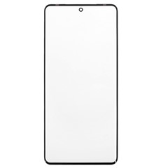 For vivo Y200 (India) 5G V2307 Front Screen Glass Lens + OCA Adhesive Part (Without Logo)